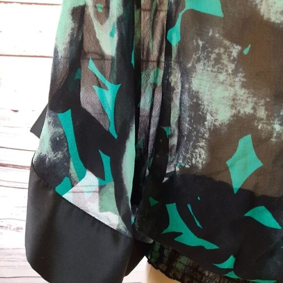 2/$20 EXPRESS Flowy Silk Blouse - Picture 6 of 10